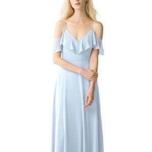 Jenny Yoo Mila Bridesmaid Dress (Whisper-Blue)
